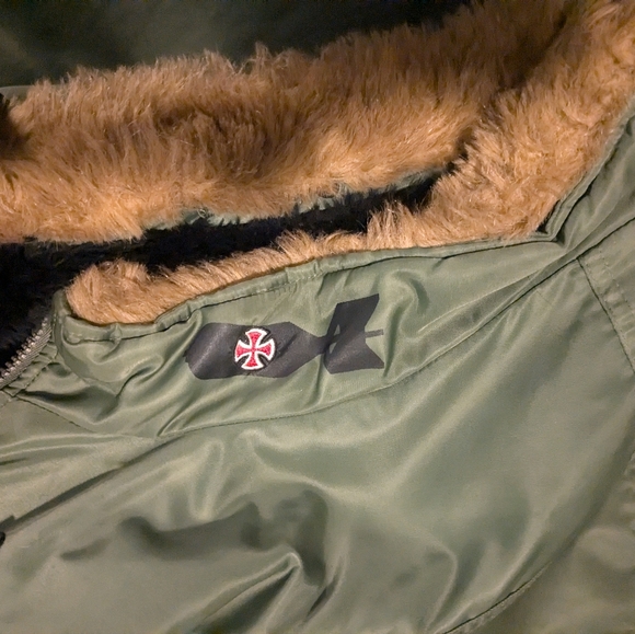 Vintage Independent men's bomber coat..size large.. excellent condition - Picture 10 of 11